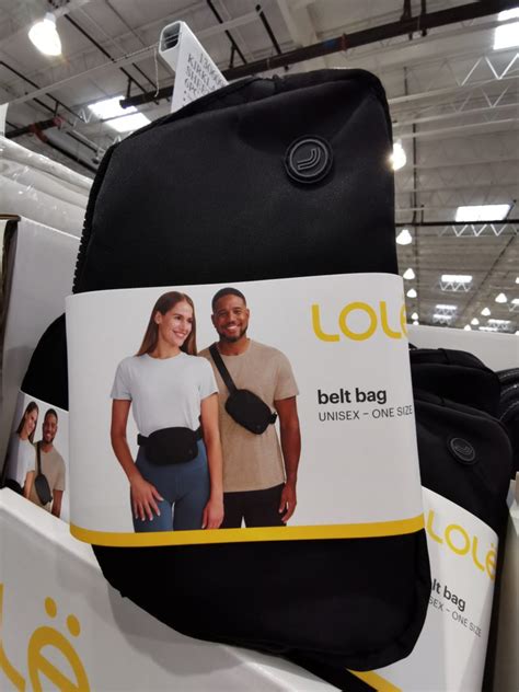 costco lole unisex belt bag.